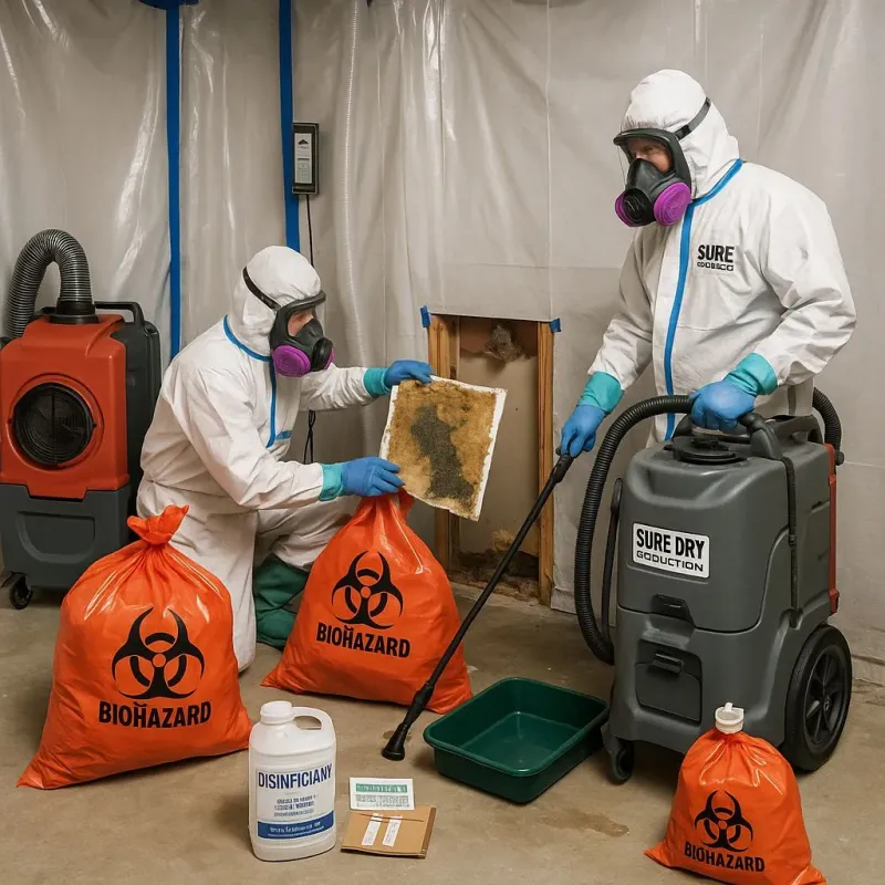 Contaminated Water Handling Protocols process in Beulah, ND