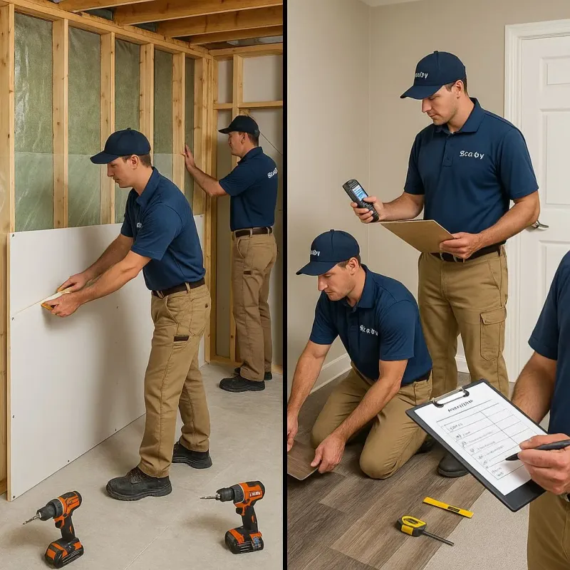 Repairs and Reconstruction process in Beulah, ND