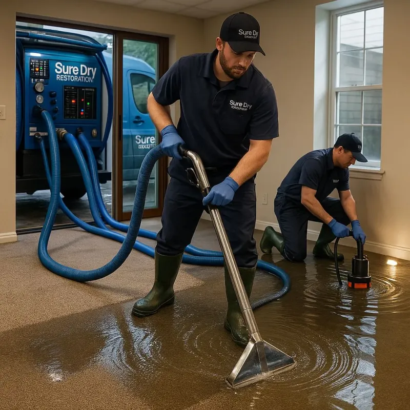 Water Extraction and Removal process in Beulah, ND